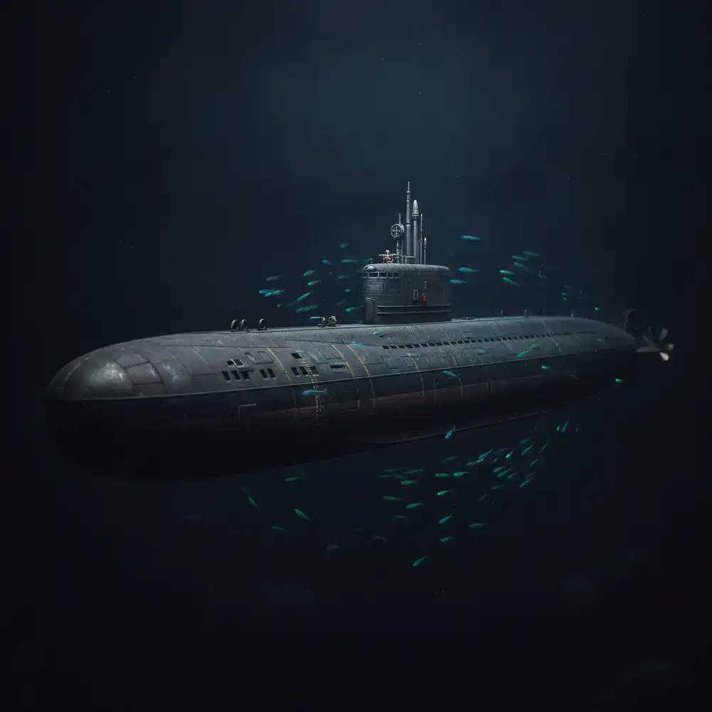 Modelo de submarino